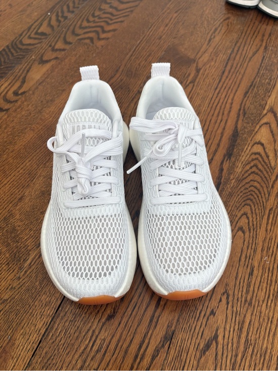 NOBULL Shoes - NOBULL White Mesh Sneakers with Gum Toe